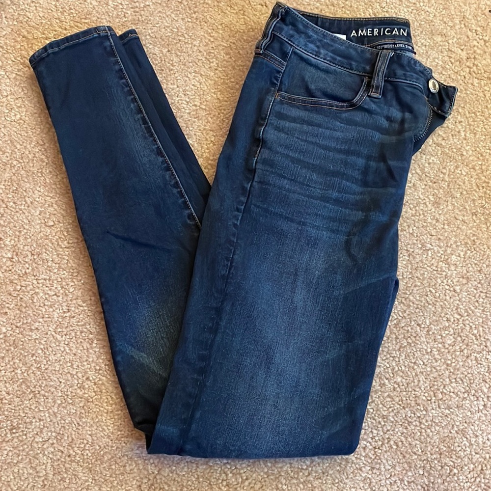 American Eagle super hi-rise Jegging